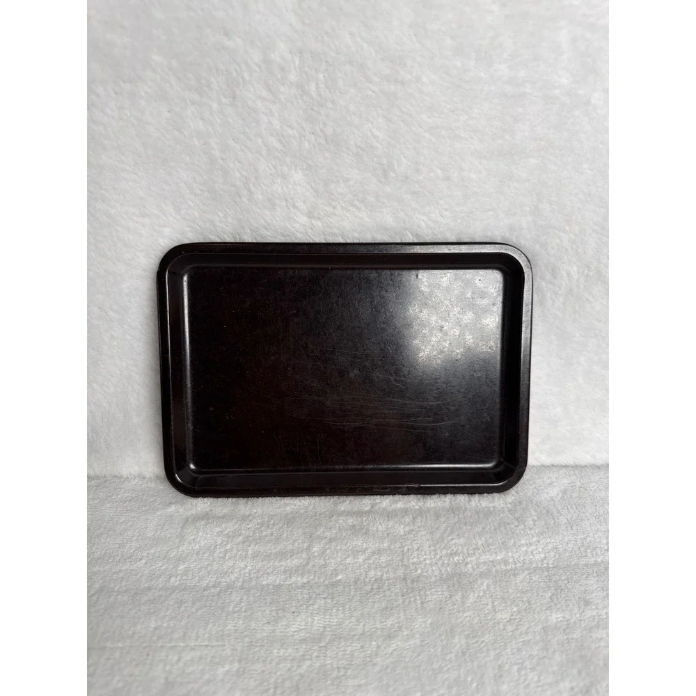 Vintage VOLLRATH 0046 Bakelite Tip Tray Small Brown Good